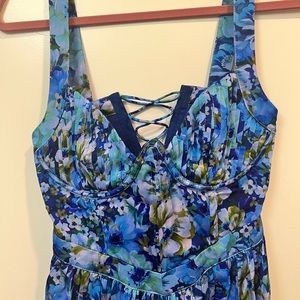 For Love and Lemons Astor Midi Dress Size Small NWT